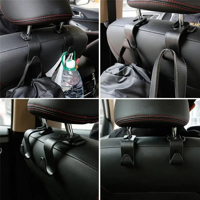 2-In-1 Car Headrest Hook