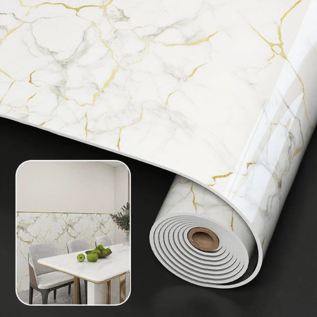 Roll Marble Imitation Wall Tile