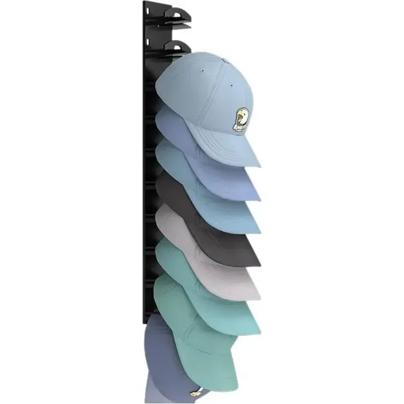 10 Grids Wall Mounted Cap Rack