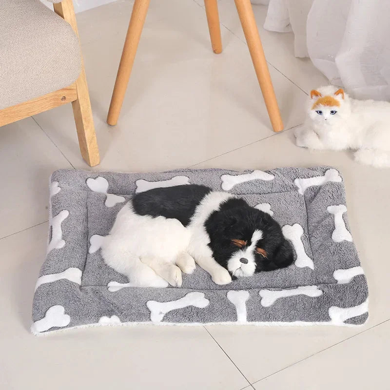 Thicken Cat Mat Breathable Flannel