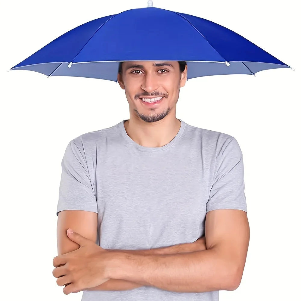 Waterproof Foldable Head Umbrella