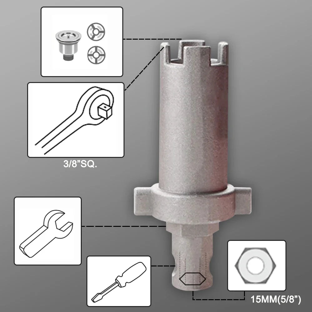 14-In-1 Faucet Sink Wrench Kit