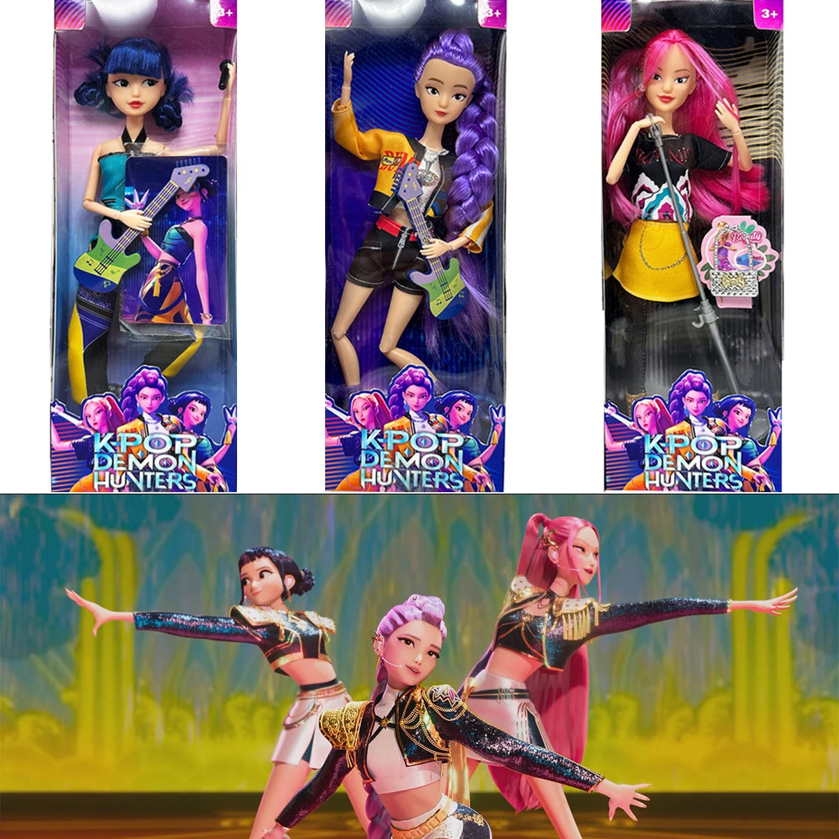 KPop Demon Hunters Dolls