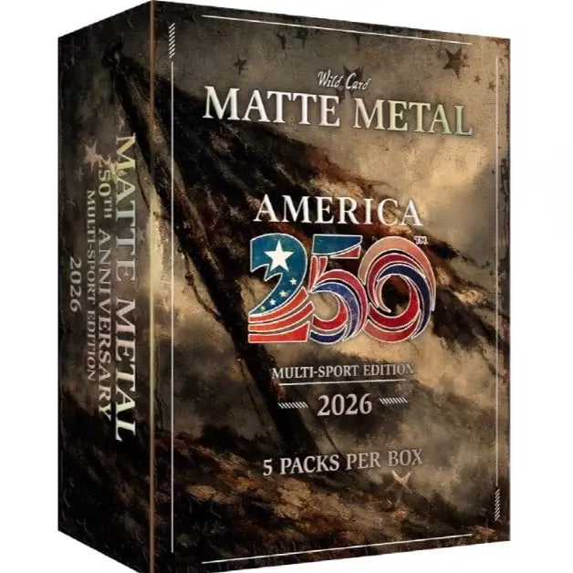 Wild Card Matte Metal America 250 Multi-Sport 2026