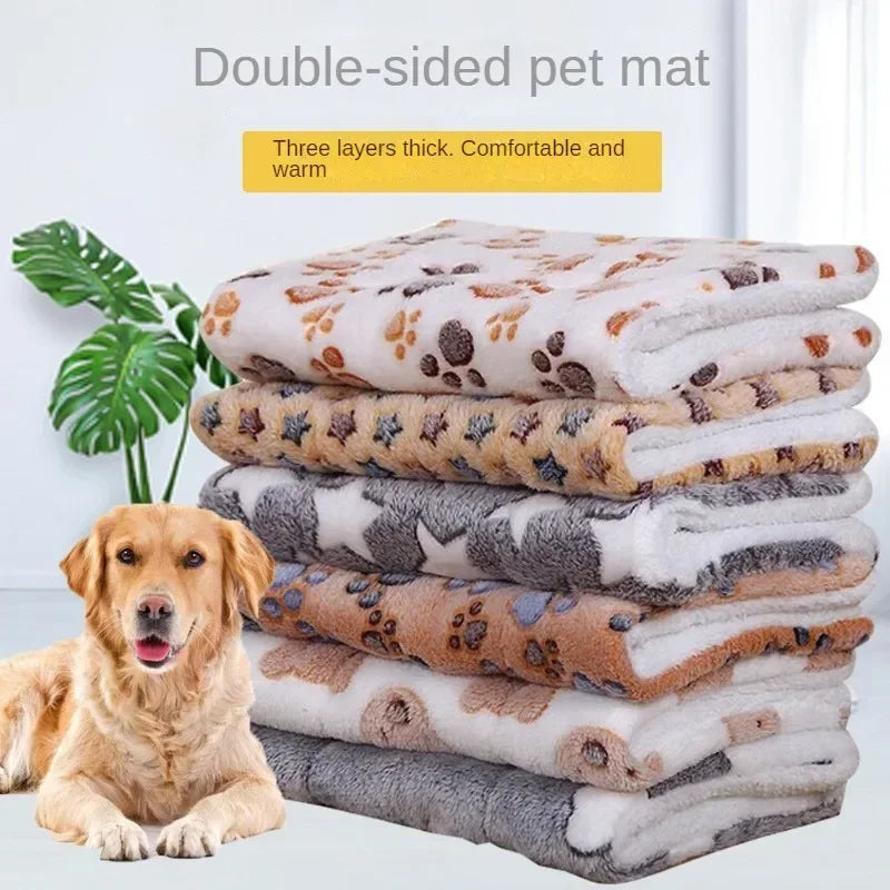 Thicken Cat Mat Breathable Flannel