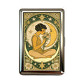 Vintage-Style Vintage Card Case Versatile Design Metal Material Metal Case Easy Snap Multi-function Card Holder