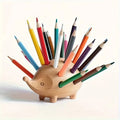 Hedgehog Pen Holder