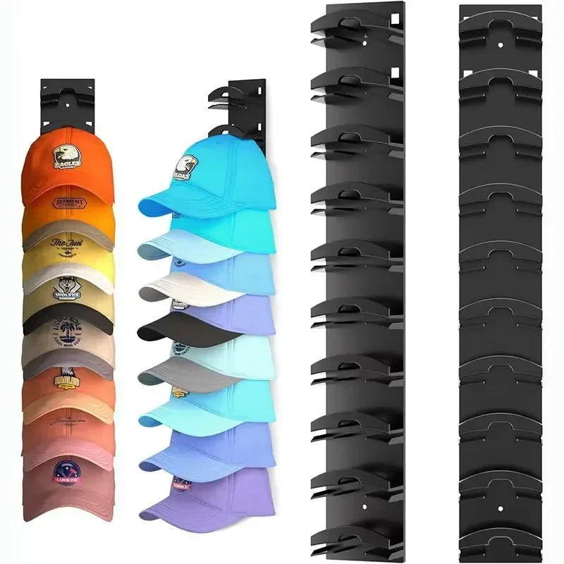 10 Grids Wall Mounted Cap Rack