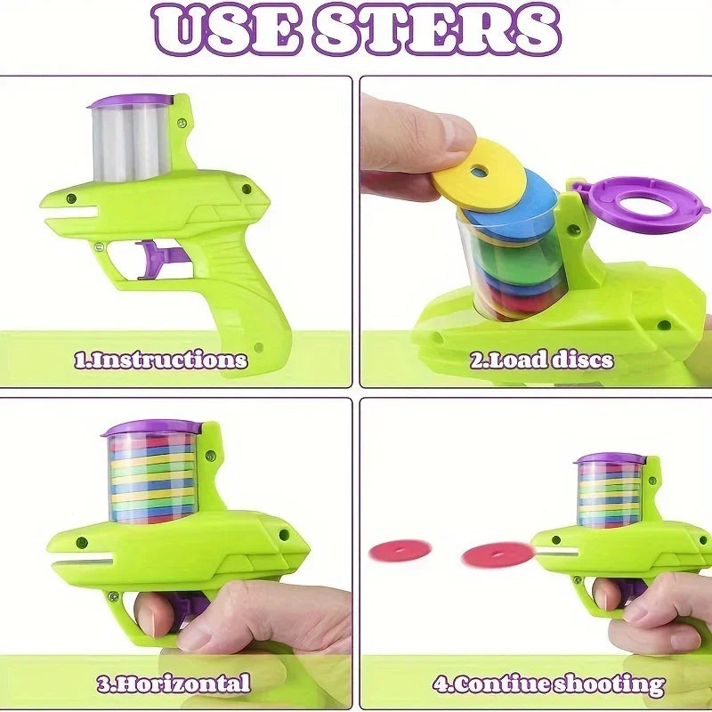 Foam Disc Launcher Pets Toy