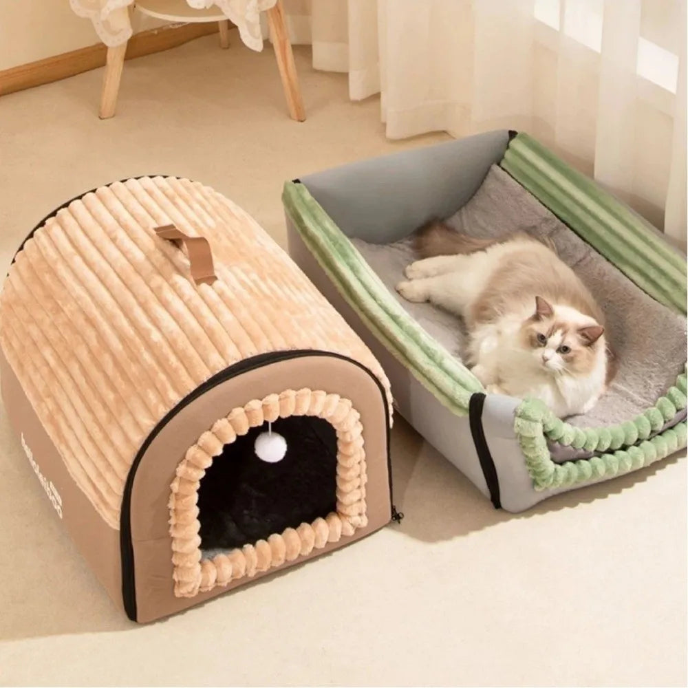 Winter Enclosed Pet House