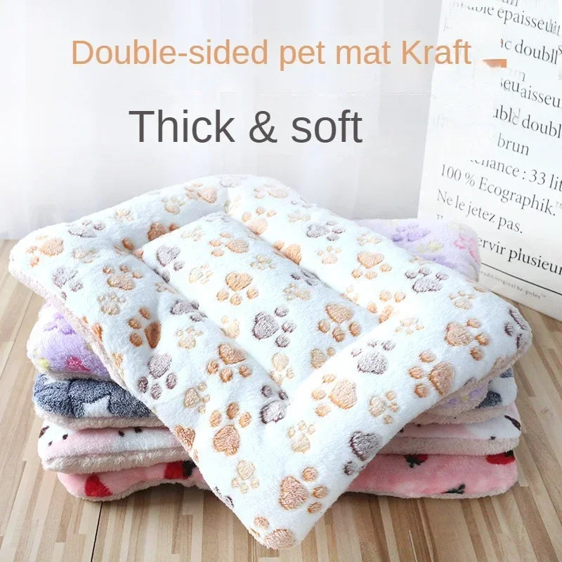 Thicken Cat Mat Breathable Flannel