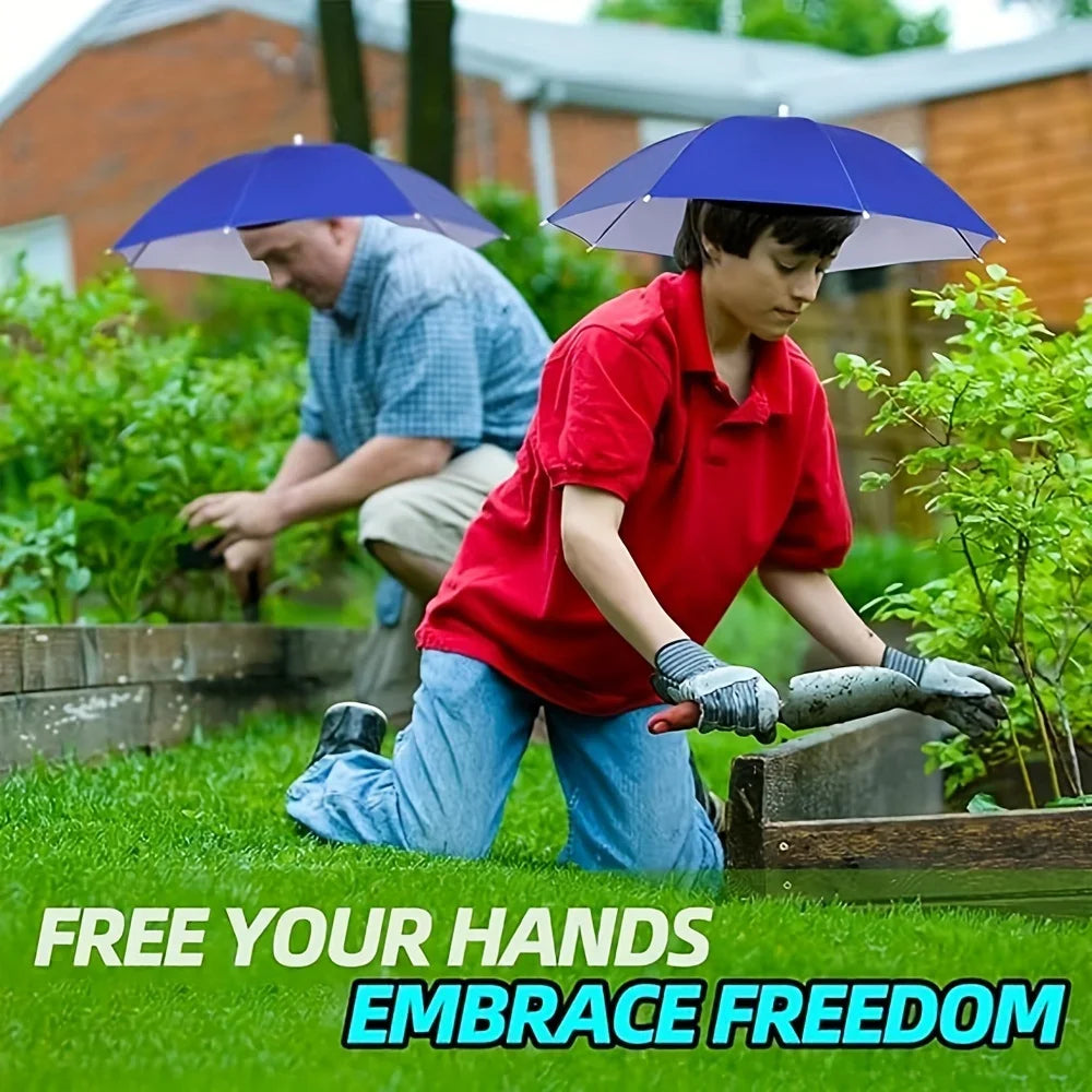 Waterproof Foldable Head Umbrella