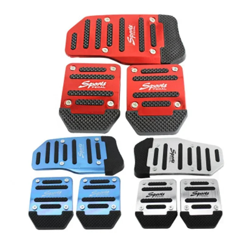 Aluminum Car Pedal Cover Set