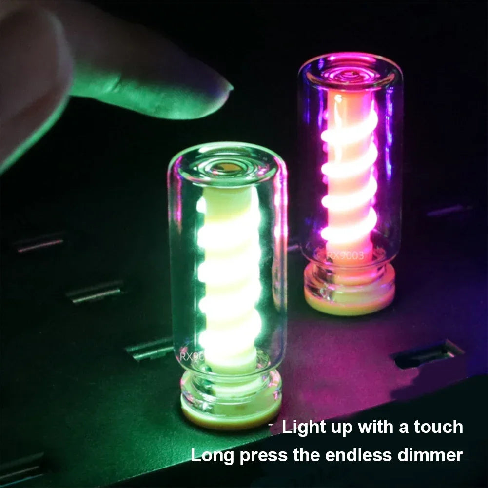 Car USB LED Spiral Dimming Bulb