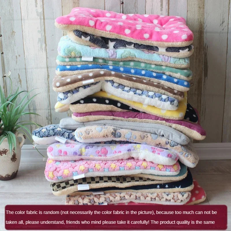 Thicken Cat Mat Breathable Flannel
