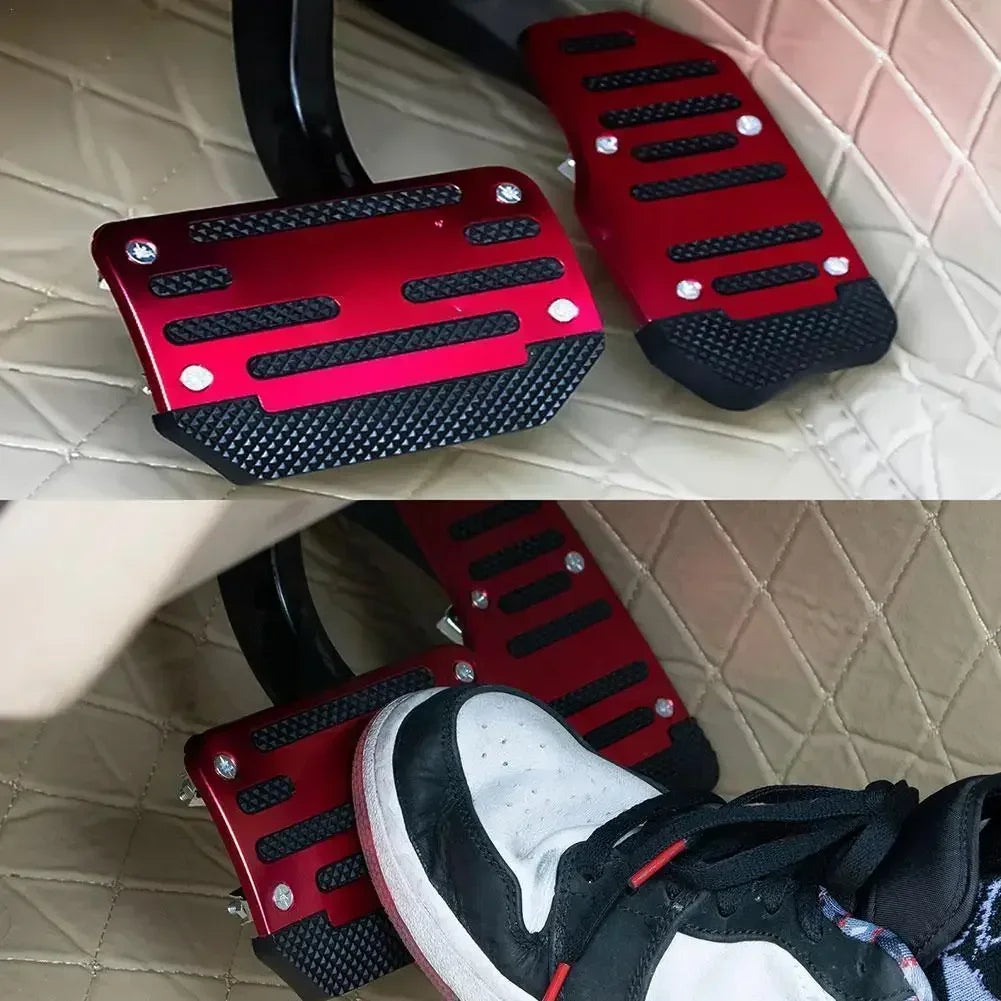 Aluminum Car Pedal Cover Set