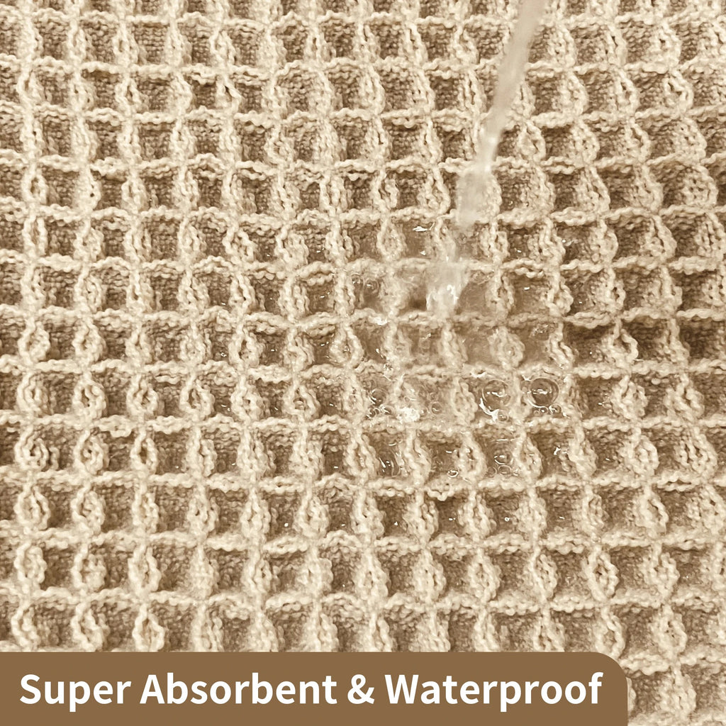 Waffle Design Bathroom Rugs