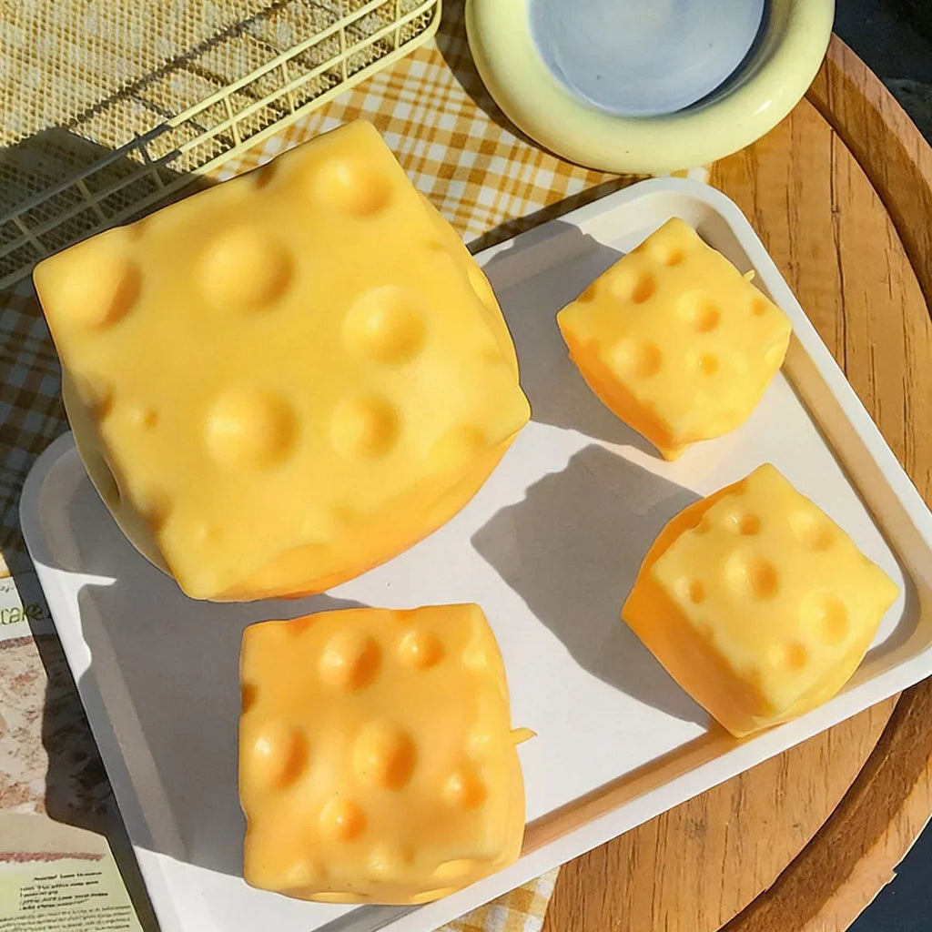 Giant Cheese Squeeze Toy