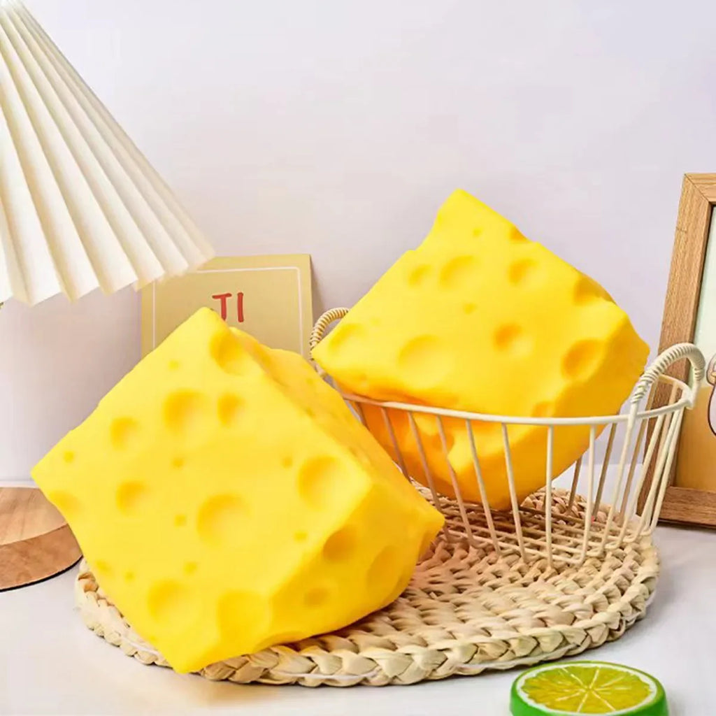 Giant Cheese Squeeze Toy