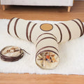Long Foldable Cats Toy Tunnel